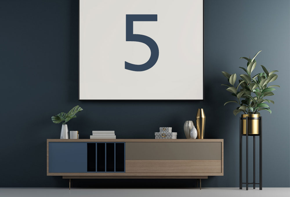 Strakke inrichting woonkamer: een vijftal tips