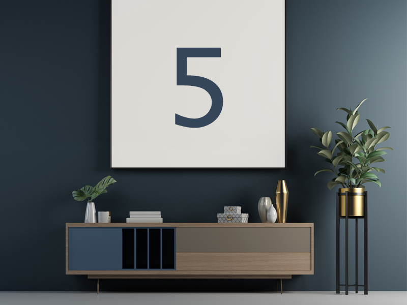 Strakke inrichting woonkamer: een vijftal tips
