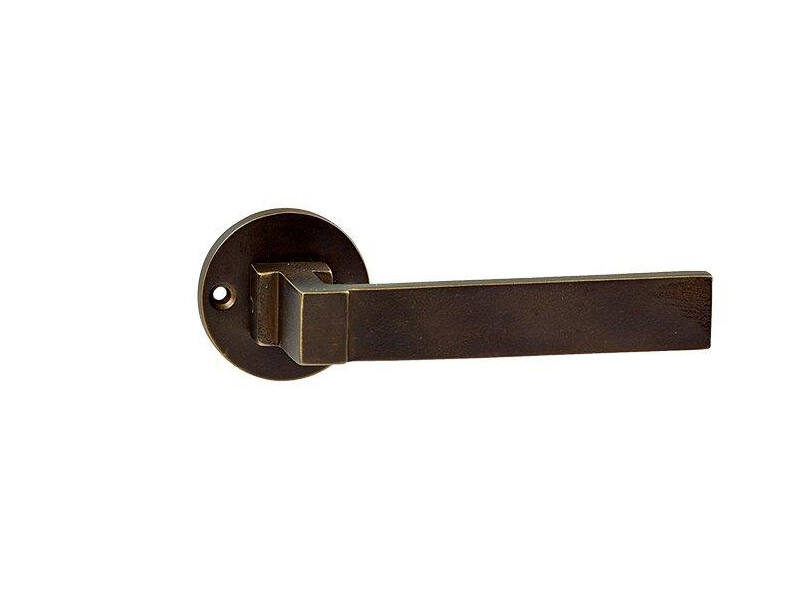 Verbronsd__Deurkruk_Jolie_Anvil_Its_a_Roel_op_ronde_geveerde_krukrozet_J-1850-AB
