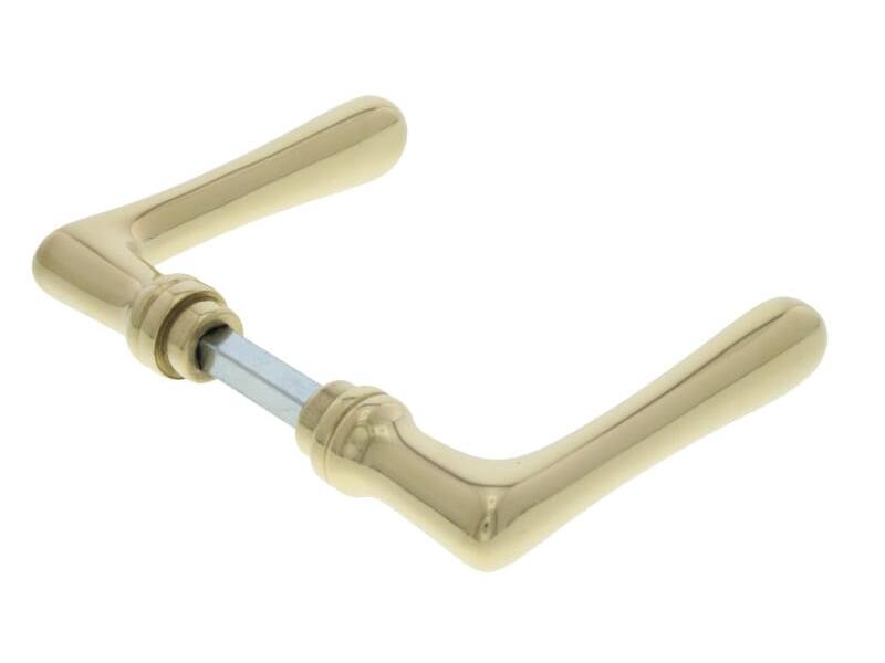 Deurkruk Messing Elegant recht 110 mm