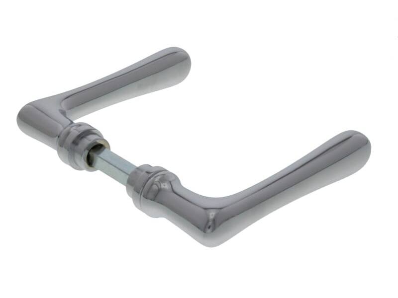 Deurkruk Chroom Elegant recht 110 mm