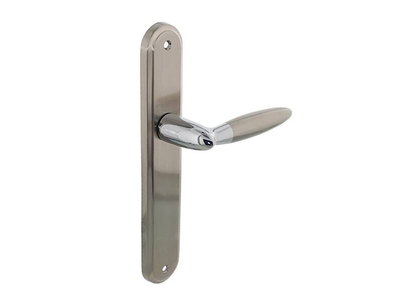 Intersteel Deurkruk Elen op schild blind chroom
