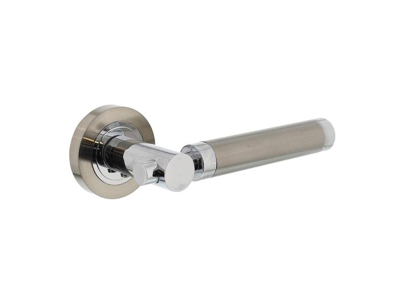 Intersteel Deurkruk Birgit op rozet Chroom