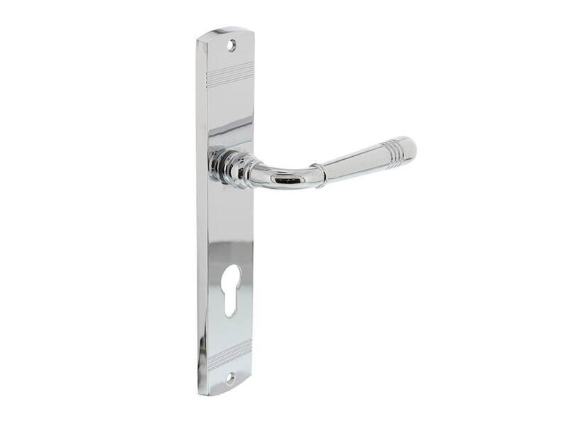 Intersteel Deurkruk Helena op schild PC72 mm chroom