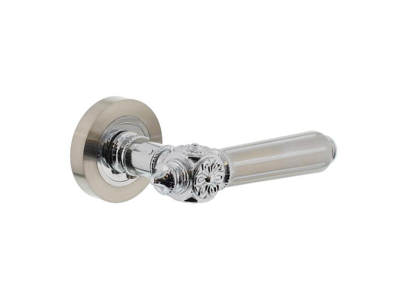 Intersteel Deurkruk Julietta op rozet Chroom
