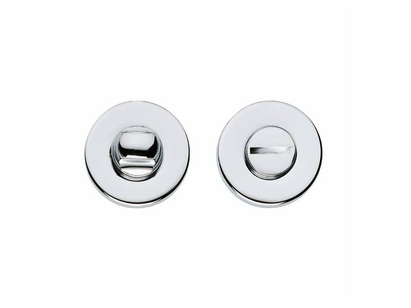 Intersteel Rozet toilet-/badkamersluiting rond chroom