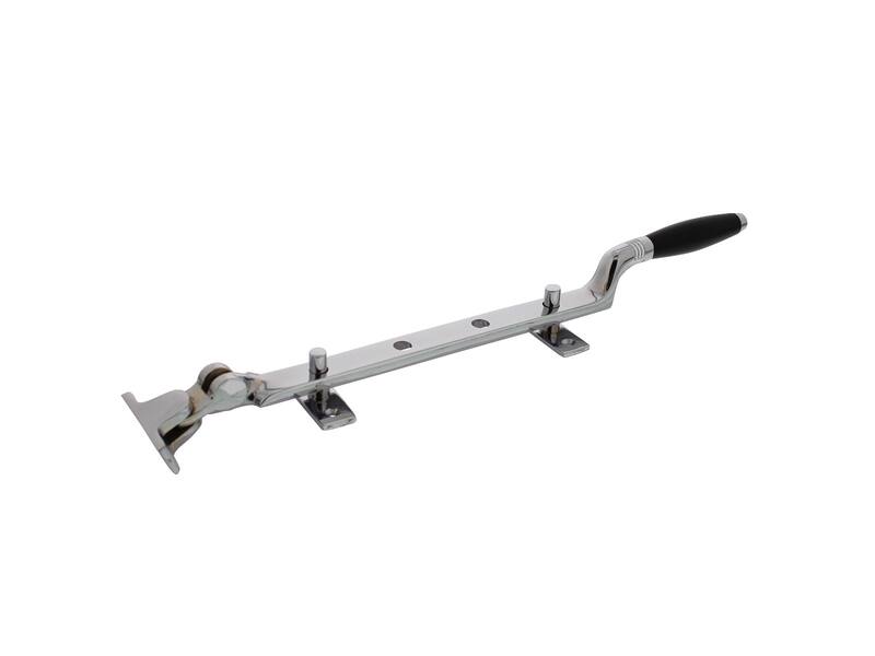 Intersteel Raamuitzetter Ton met stelpennen chroom / ebbenhout
