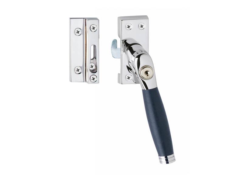 Intersteel Raamsluiting afsluitbaar SKG* rechts Ton 222 chroom/ebbenhout