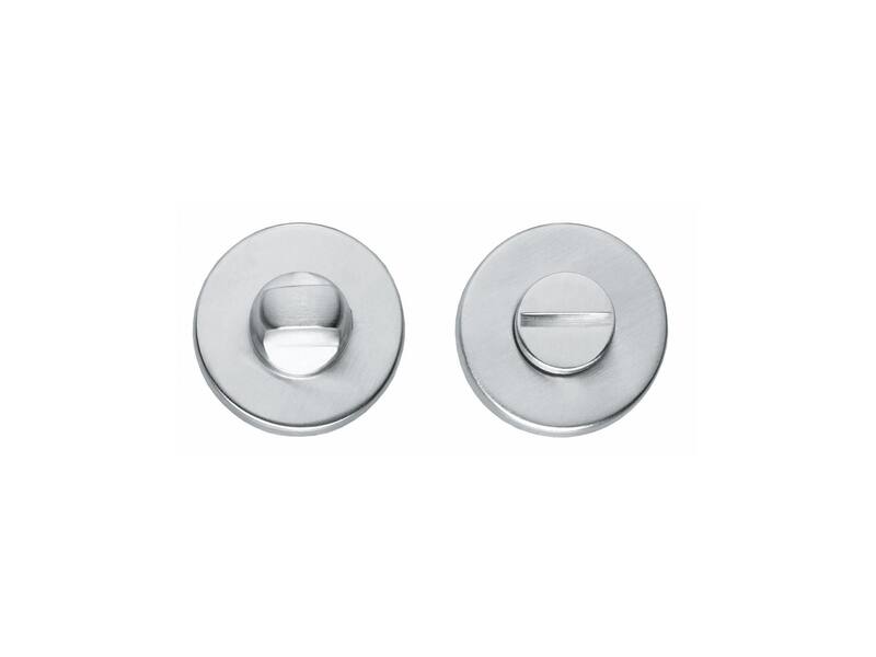 Intersteel Rozet toilet-/badkamersluiting chroom mat
