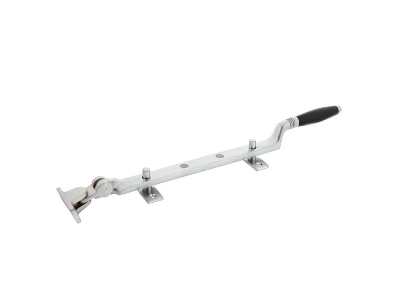 Intersteel Raamuitzetter Ton met stelpennen chroom mat / ebbenhout