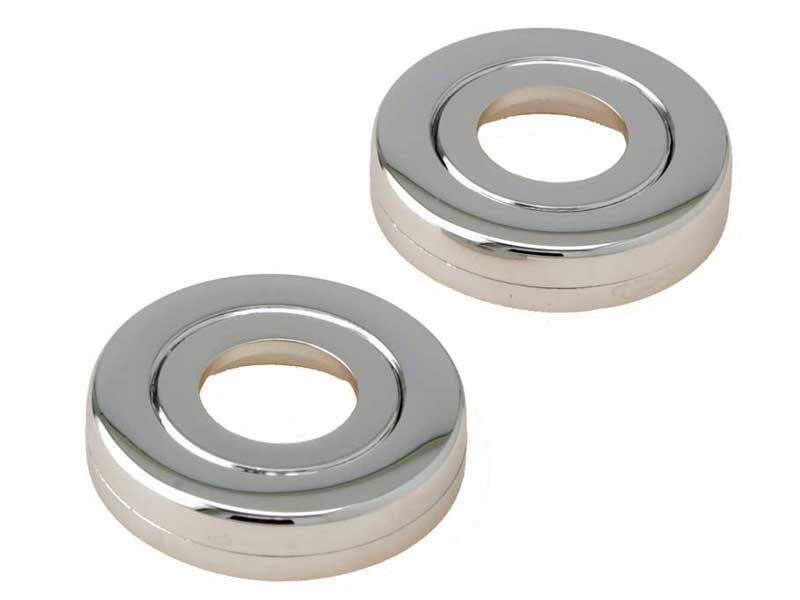 Krukrozet Chroom Rond overschroef 44 mm