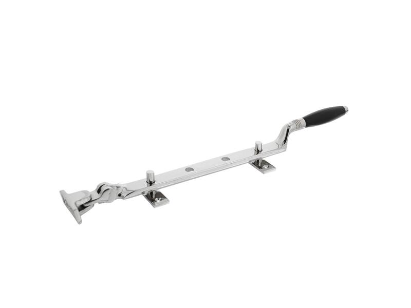 Intersteel Raamuitzetter Ton met stelpennen nikkel / ebbenhout