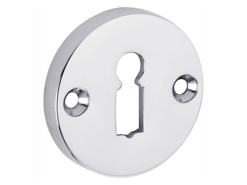 Sleutelrozet Chroom rond opschroevend 50mm