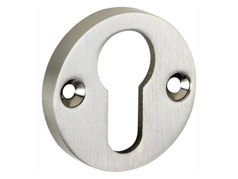 Profielcilinderrozet Mat nikkel rond opschroevend 50mm