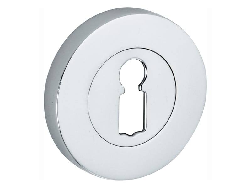 Sleutelrozet Chroom rond overschroef 50mm