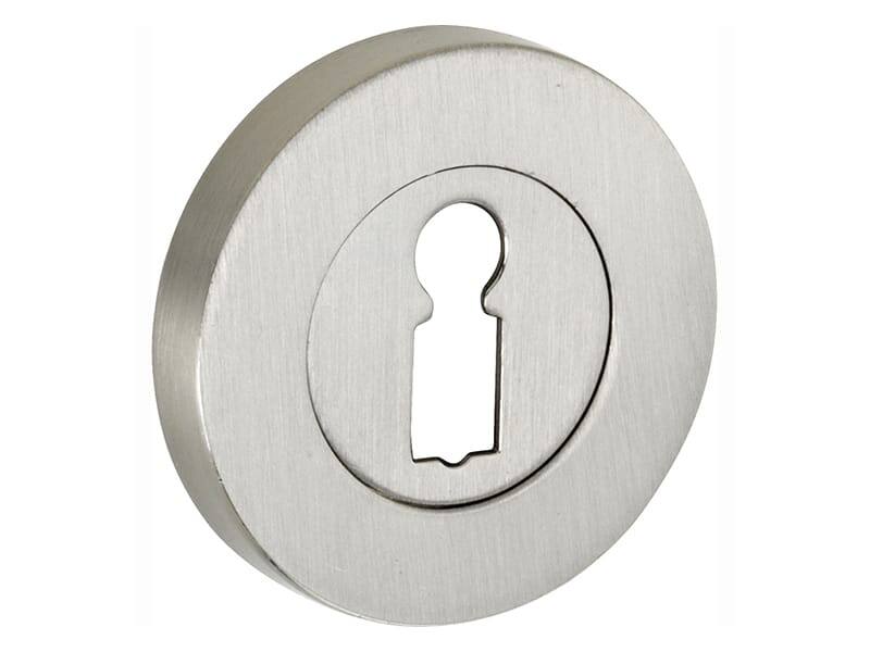 Sleutelrozet Mat nikkel rond overschroef 50mm