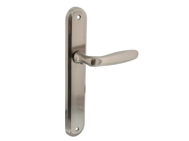 Intersteel Deurkruk Bjorn op schild blind nikkel mat