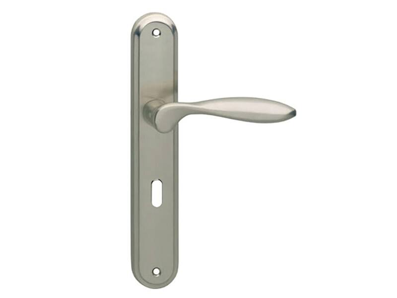 Intersteel Deurkruk George op schild SL56 mm Mat nikkel