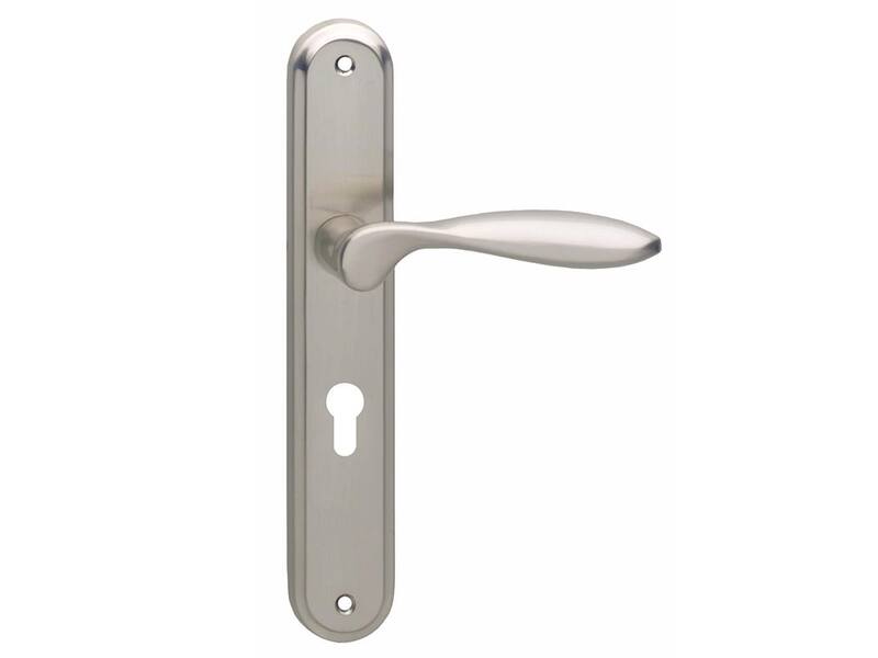 Intersteel Deurkruk George op schild PC55 mm Mat nikkel