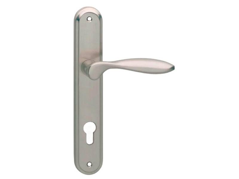 Intersteel Deurkruk George op schild PC72 mm Mat nikkel