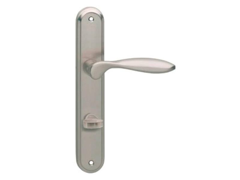 Intersteel Deurkruk George op schild WC63 mm Mat nikkel