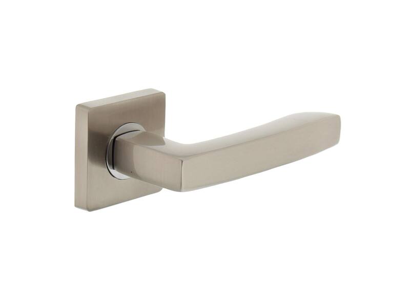 Intersteel Deurkruk Dean op vierkant rozet Mat nikkel