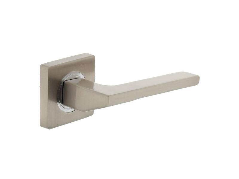 Intersteel Deurkruk Ben op vierkant rozet Mat nikkel