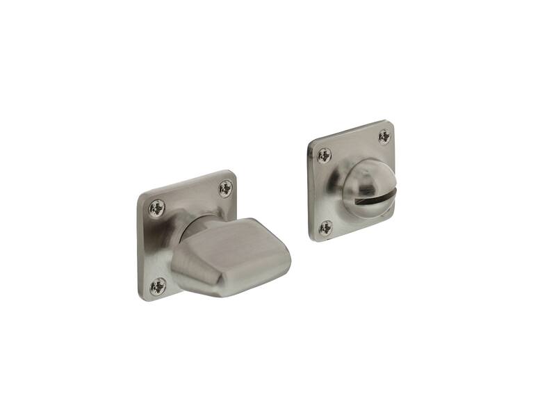 Intersteel Rozet toilet-/badkamersluiting vierkant basic nikkel mat