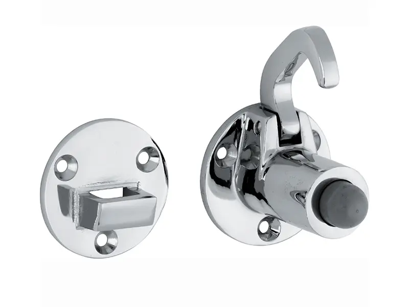 Deurvastzetter Elegant chroom 58x70mm