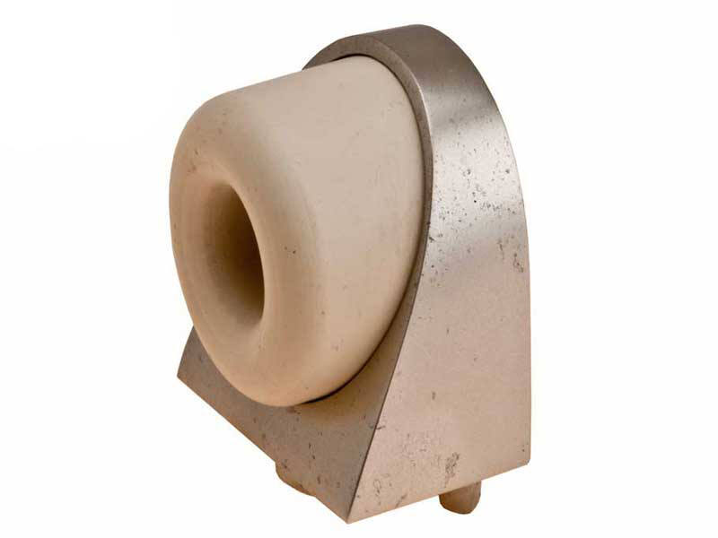 Deurstopper Aluminium Knobbel vloer