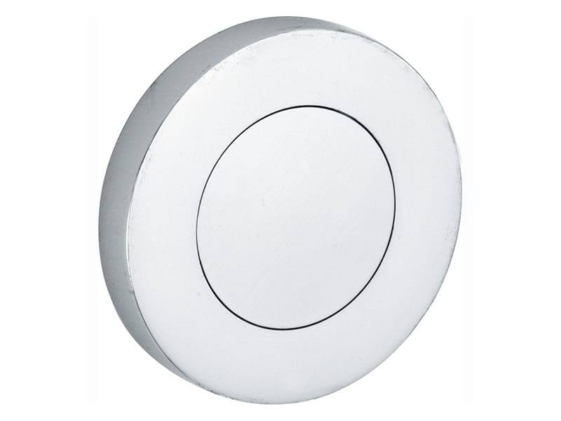 Blindrozet Chroom Overschroef rond 50mm