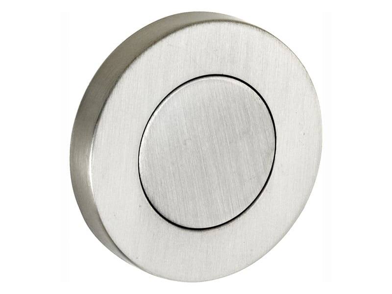 Blindrozet Mat nikkel Overschroef rond 50mm
