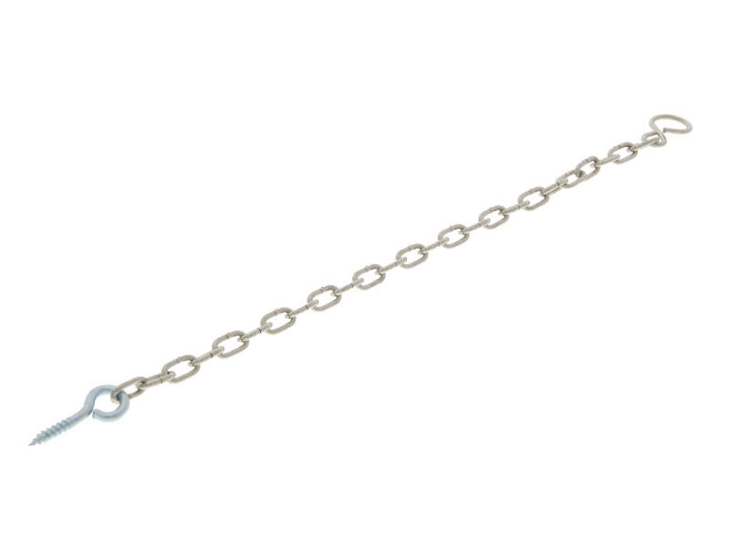 Raampen ketting Nikkel lengte 20cm