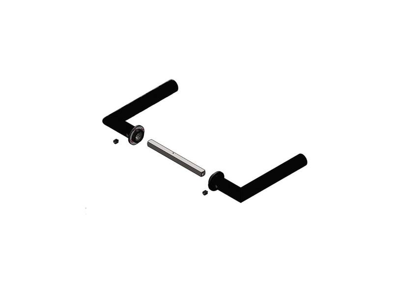 Intersteel Deurkruk Jura met minimalistische rozet