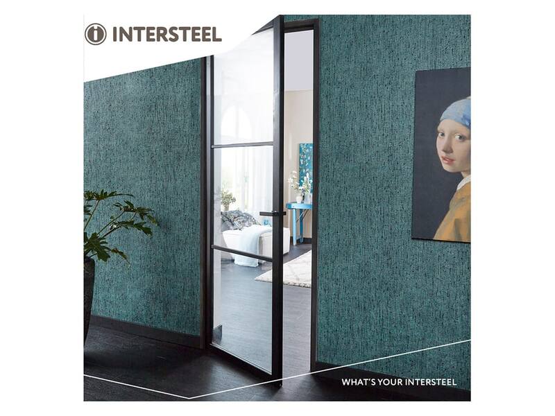 Intersteel Deurkruk Amsterdam met minimalistische rozet Zwart