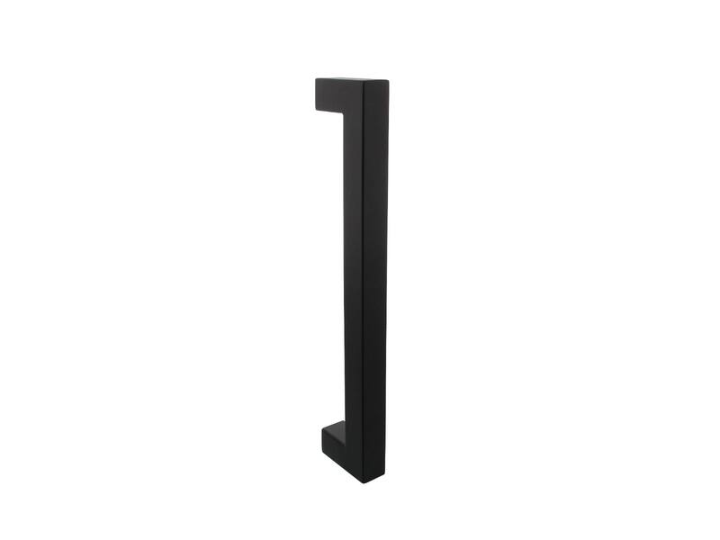Intersteel Deurgreep Vierkant per stuk 325x60x25 mm mat zwart