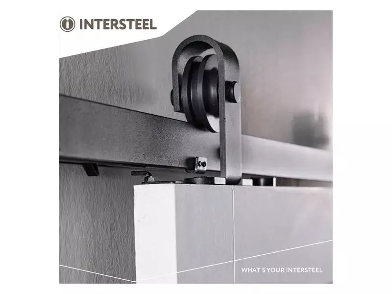 Intersteel Schuifdeursysteem Basic Top mat zwart