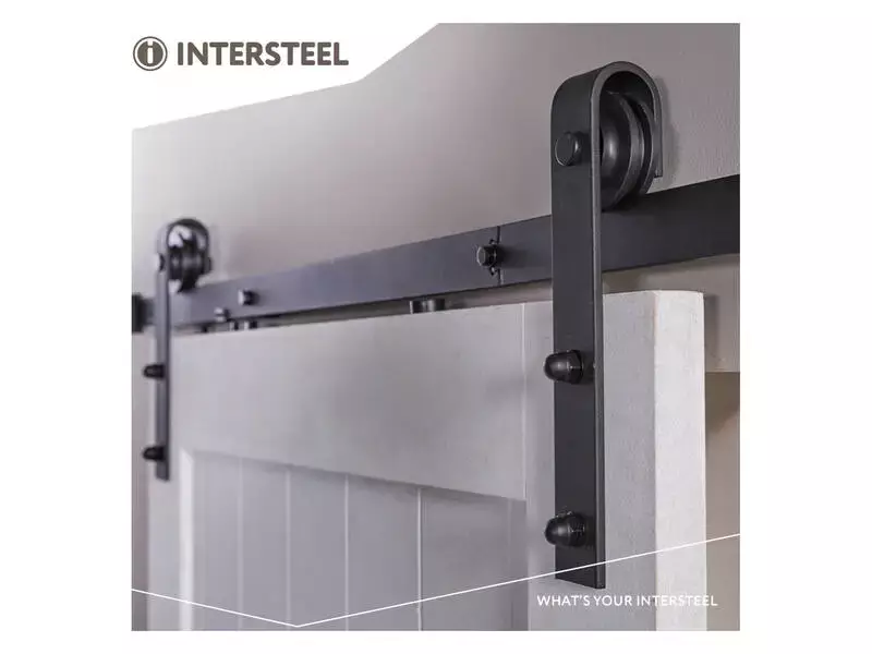 Intersteel Schuifdeursysteem Basic mat zwart