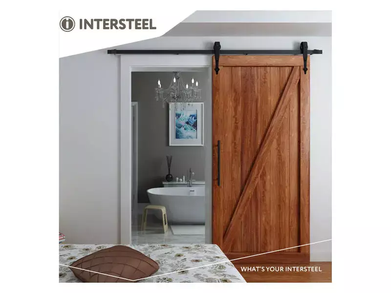 Intersteel Schuifdeursysteem Classic mat zwart