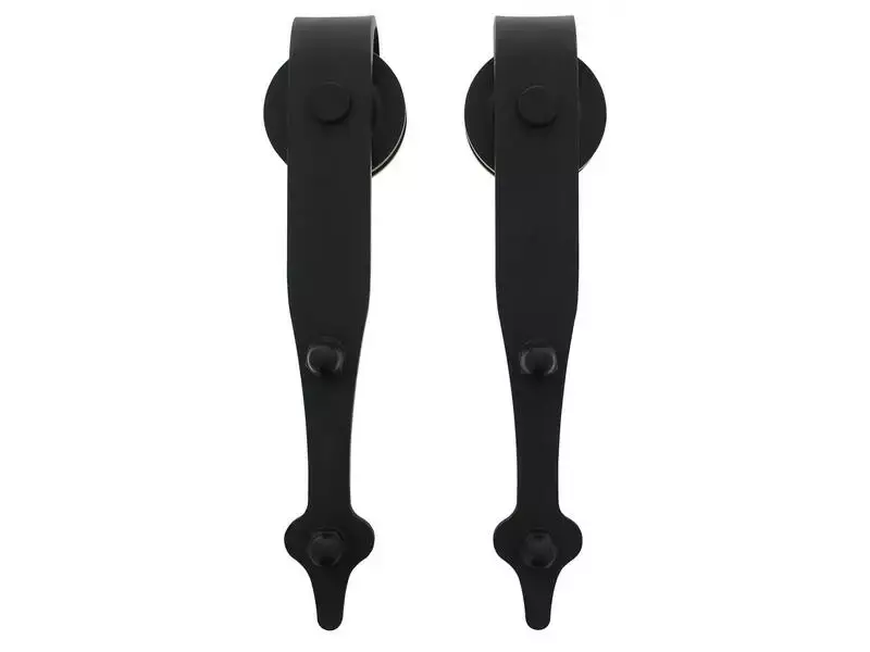 Intersteel Set van 2 hangrollen Classic 290 mm mat zwart