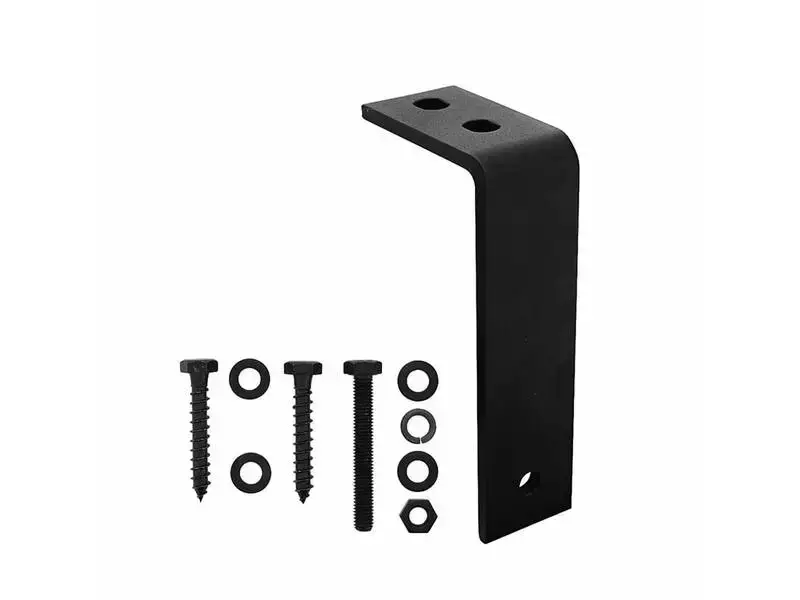 Intersteel Set van 5 plafondbeugels tbv schuifdeursysteem mat zwart