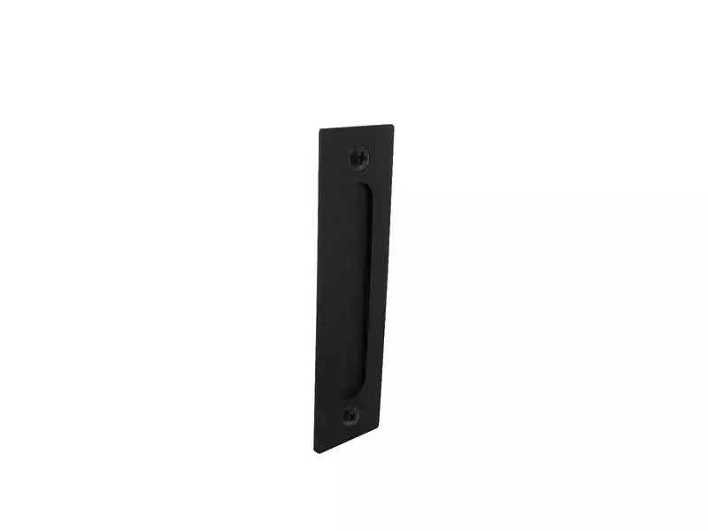 Intersteel Schuifdeurkom opschroevend 220x60x6 mm zwart