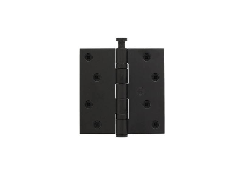 Intersteel Kogellagerscharnier recht tot 70 kilo mat zwart
