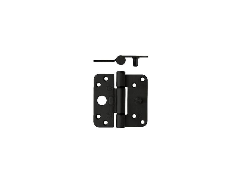 Intersteel Glijlagerscharnier SKG 3-sterren 89x89x3mm DIN links zwart