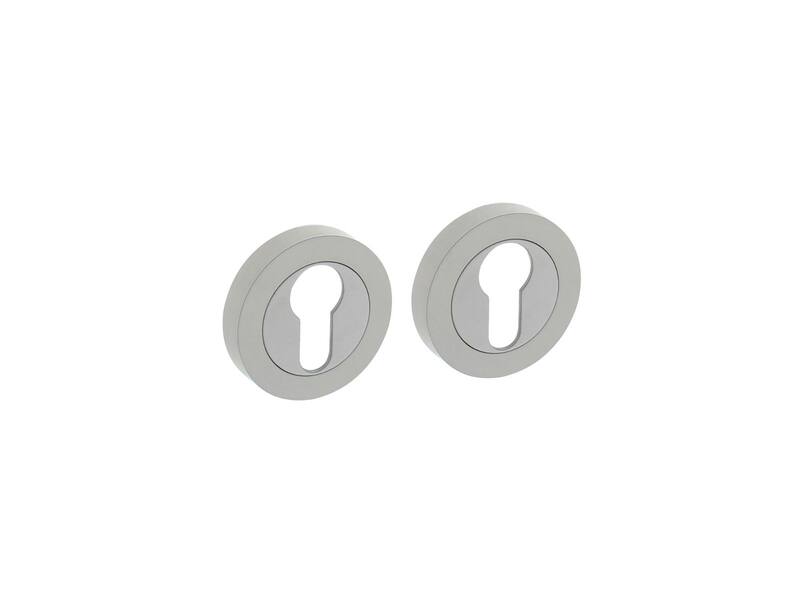 Intersteel Profielcilinderrozetten verdekt 52x10mm Wit