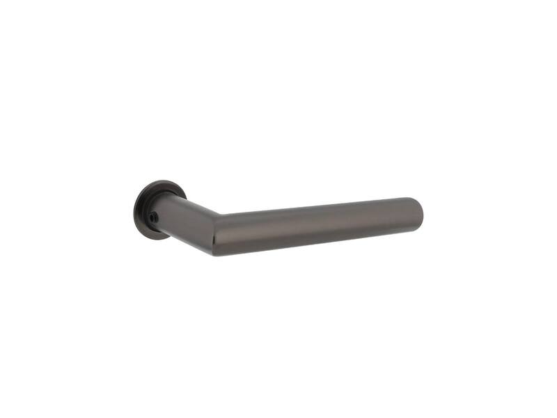 Intersteel Deurkruk Jura met minimalistische rozet antracietgrijs