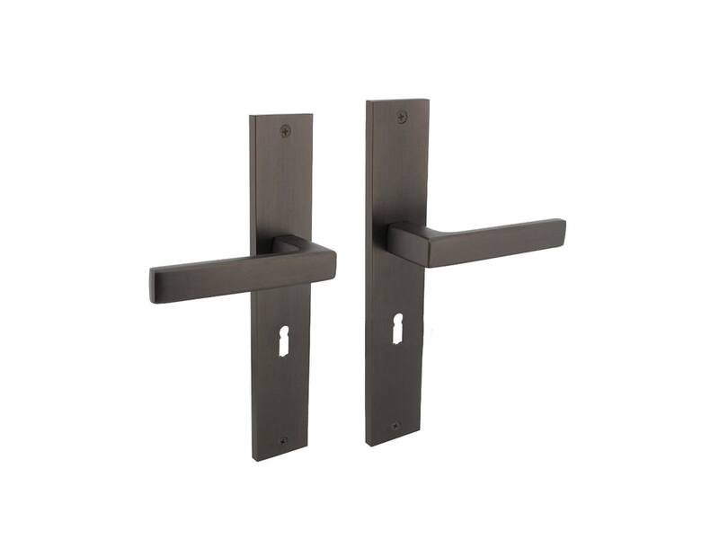 Intersteel Deurkruk Hera op schild 245x45 mm SL 56 mm Antraciet