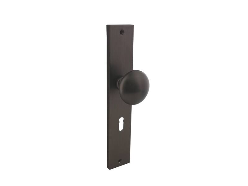Intersteel Knopschild 245x45 mm SL56 Antraciet