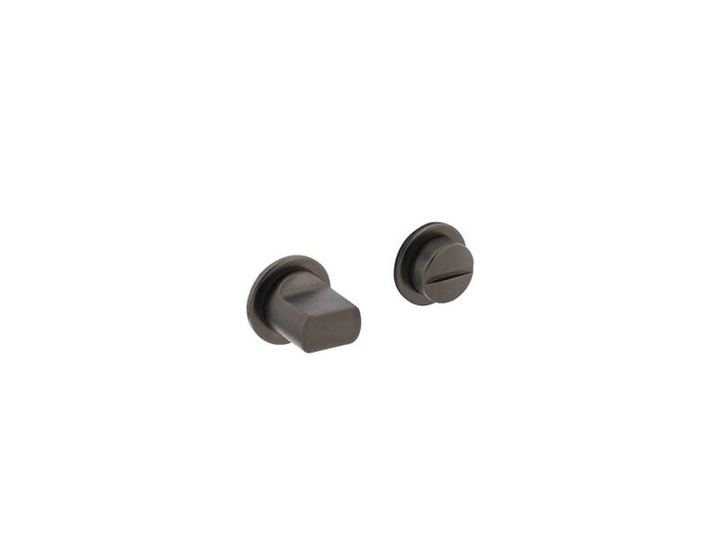 Intersteel WC-sluiting met minimalistische ronde rozet antracietgrijs
