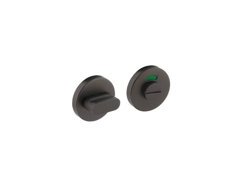 Intersteel Rozet met toilet-/badkamersluiting 53x8 mm antracietgrijs